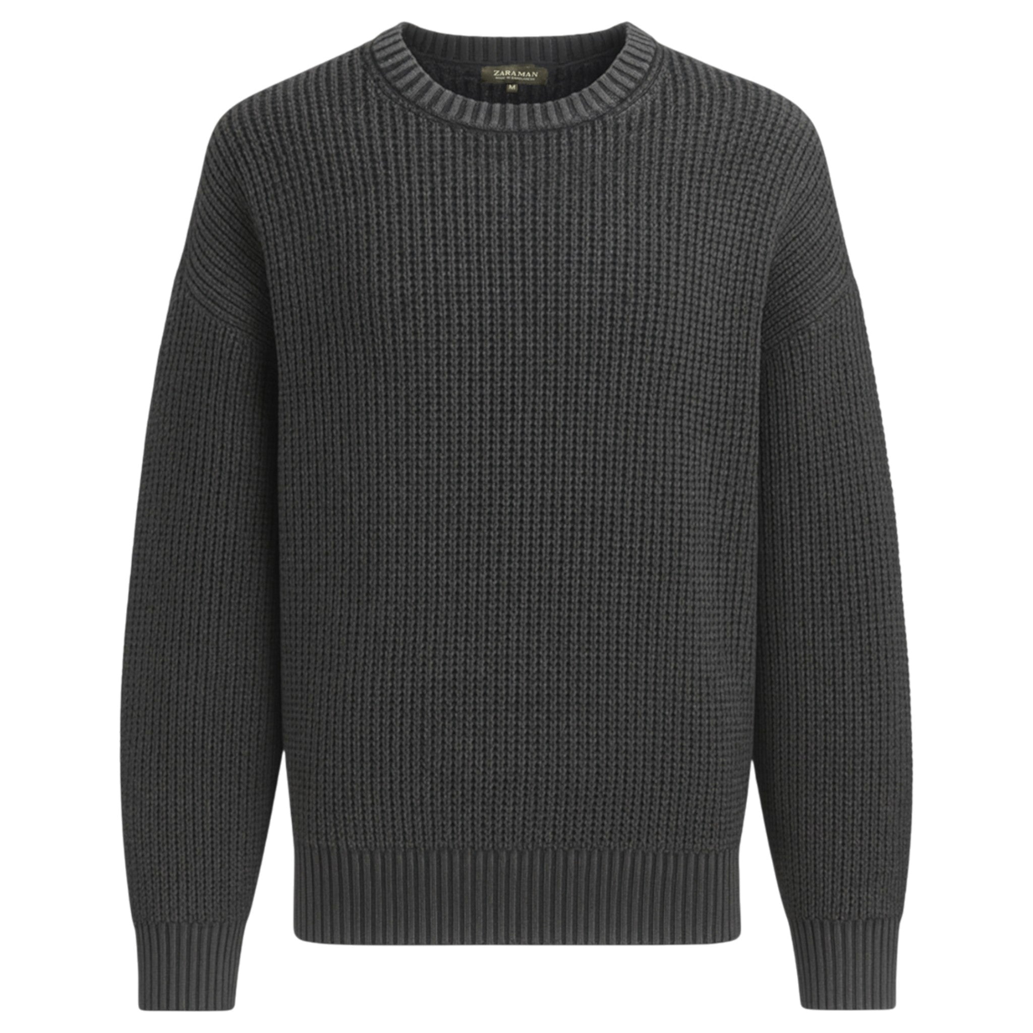 Men's Heavyweight Chunky Knit Jumper - Ex Store ' Zara'